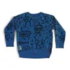 Zestawy odzieży Spot 22NU Children S Graffiti Sanitary Suit 230317