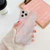 Luxury Fashion Marble IMD Cover Case för iPhone 13 11 12 14 Pro Max 13 12 Mini X XR XS MAX 10 7 8 Plus SE SE SE MOFT ANIT Knock Case