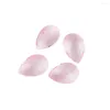Lampadario di cristallo 38mm/50mm rosa a goccia prisma in vetro ciondolo fai da te illuminazione per gioielli parte per la decorazione