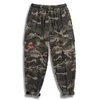 Calças masculinas Gersri Cargo Men camuflam bolsões masculinos harém joggers homem Hiphop moda moda casual outono calça calça as calças adolescentes 230317