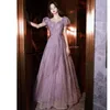 Ethnic Clothing Novelty Fairy Prom Party Dress Sexy Ball Gown Maxi Cheongsam Exquisite Qipao Bandage Flower Sleeve Buttery Vestidos