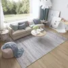 Tapis nordique Simple Style rayé doux pour salon chambre enfant tapis maison tapis sol porte tapis mode grande surface tapis