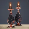 Candle Holders Luxury Vintage Candles Table Classic Vazenhouder Nordic Romantic El Candelabros Tealight Holder DF50ZT