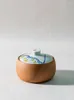 Bowls Japanese-Style Baby Slow Cooker Small Tureen Household Steamed Egg Bowl Ceramic Bird's Nest With Lid Dedicated