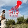 Akcesoria latawców 3D Soft Octopus Cartoon Animal Outdoor Windsock Łatwa do latania dziecięce zabawki na Boże Narodzenie Prezent 230320