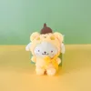 Porte-clés en peluche mignon Coolommy en peluche pendentif japonais Merlot en peluche jouet Jade Gui chien jouet sac pendentif