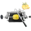 Ręczny krawędź na ananasa ze stali nierdzewnej maszyna do cięcia owoców