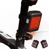 Bike Lights Waterproof 64 LED Laser Bicycle Tail Light USB Rechargeable Automatic Turn Signals Safety Warning