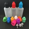 Butelka perfum 1000pcs 50 ml kolorowa butelka igły PE plastikowe butelki z kropla z długimi cienkimi końcówkami 50 ml pustych butelek