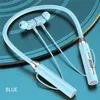 TWS 무선 헤드폰 Bluetooth 5.3 Neckband 이어폰 자기 스포츠 방수 이어 버드 마이크 DHL 무료 배송이 포함 된 Blutooth 헤드셋