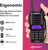 防水Baofeng Radio UV-9R Plus MK1（UV-82 3rd Generation）Max Power Ham Radio Handheld 2200MAHバッテリーIP67ポータブルラジオ