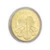 Vienna hall cello commemorative coin Gift gold coin collection year two thousand zero seventeen