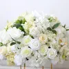 Decoratieve bloemen Big Flower Ball Wedding Achtergrond Decoratie wegkraag Kerstmis Home El El