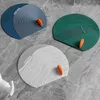 Duschavlopp täcker silikonrörsavlopp hårfångare stoppare med sucker för badrum kök filter fäll hem dränering skyddare
