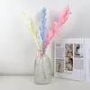 Decorative Flowers 10pcs/Lot 0f Pastoral Orange Leaves European Style Home Decoration White Blue Pink Dried For Wedding Room Store Decor