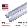 Led Tubes 4Ft G13 Bipin Tube Bbs 5000K 6000K Fluorescent Replacement Bb Lights T8 T10 T12 Dual End Ballast Bypass Shop Light 48 Inch Dhs5I