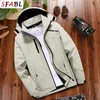 Outdoor Jackets Hoodies SFABL Jeugdige trend Windschepen jas Vrouwen Jacket Waterdichte ademende capuchon Jacket vrouwen buiten sportjassen en jassen mannen 230320