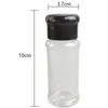 Nouveau 100 ML assaisonnement Shaker bouteilles en plastique épices condiments pots cuisine sel et poivre Shaker boîtes à épices pour outil de gadget de cuisine