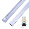 Tubes LED Linkable Shop Luminaire 120W Intégré 4Ft 5Ft 6Ft 8Ft T8 Tube Light V Shape Garage Fluorescent Drop Delivery Lightin Dh7J2