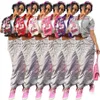 Diseñador de la marca Chaquetas de mujer Chaquetas de béisbol de manga corta parche de moda diseño de impresión abrigos cortos de verano prendas de vestir exteriores trajes casuales ropa de verano de mujer 9517