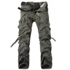 Men's Pants Fashion Military Cargo Mens Trousers Overalls Casual Baggy Army Men Plus Size Multipocket Tactical 230320