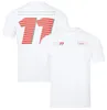 2023 Yeni Sezon Takımı F1 Formula One Kısa Kollu T-Shirt Takım Versiyonu Yarış Takımı Crewneck Tee