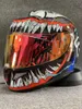 Capacetes de motocicleta capacete de face completa veneno 2 motocross racing motobike andando casco de motocicleta quatro temporadas r-pha11