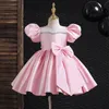 Robes de fille Robe de demoiselle d'honneur Princesse Party Robe de bal élégante Robe Tutu Robe de Noël élégante pour enfants 1-12y 230407