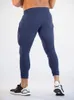 Męskie spodnie joggery do sportowych dresowych treningów siłowni Slim Fit with Pockets Sport Tracksuit Fitness 230317