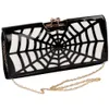 Borse da sera FB90020 Show Story Borsa da donna con pochette da donna Punk Spider Web Design Fashion Outdoor 230317