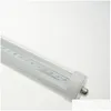 Tubos de LED 8 pés 8 pés 8 pés T8 FA8 Luzes de tubo 45W 4800LM Lâmpadas fluorescentes 85265V Drop Delivery Lighting BBS DHN0U