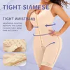 Taille Ventre Shaper Ceinture colombienne de modelage pour femme 3 seins Fajas Soutien-gorge Shaper Dentelle Minceur Shorts Bodyshaper Home Wear Waist Trainer Plus 230317