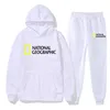 2024 Men's and Women's Fashion Br Hoodies Sweatshirts National Geographic Channel Sports Set Spring Autumn Two Piece Men Ess Sp5der 3409