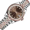 Relógios de diamante para o designer feminino Relógios femininos Relógios de luxo automáticos 36mm 31mm Sapphire Glass Diamonds Rellojs Montres AAA Qualidade