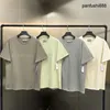 FOGGg Versatile cool shirts ESSEN Double Thread Chest Colored Silicone FOGG Short Sleeve High Street Fashion Men's and Women's Loose Summer T-shirt Men's