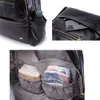 Diaper Bags Soboba for born Baby Smooth Large Capacity Waterproof Nappy Changing with Pacifier Travel Backpack 230317