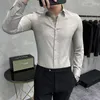 Men's Casual Shirts Plus Size 7XL 6XL 5XL Solid Business Formal Wear Long Sleeve Men Dress Shirts Simple All Match Slim Fit Casual Chemise Homme 230320