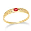 Bangle Flola Chunky Wide Brandles for Women Mopper Golded Cround Crystal Cz Disterry Gistery BRTK03