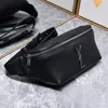 New Fashion Fanny Pack Designer Pelle Donna Uomo Marsupio Cerniera Cintura Borse Unisex Croce Corpo Marsupi Sport all'aria aperta Marsupio 3 Stile