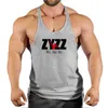 Débardeurs pour hommes Scular Man Sweat-shirt sans manches Stringer Gym Top Hommes Cloes Fitness Cloing Bodybuilding Chemise Vs V Singlet Z0320