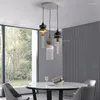 Pendelleuchten Moderne Kristallglaslampe Lichter Luxus Nordic Lustre LED Restaurant Hanglamp Schlafzimmer Kronleuchter Küchenarmaturen