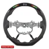 100% Carbon Fiber Steering Wheel for Toyota Land Cruiser Prado Crown Alphard LED Performance Car Styling