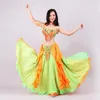 Vêtements de scène Costumes de danse du ventre oriental ensemble paillettes professionnelles soutien-gorge ceinture jupes femmes gland frange