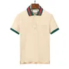 gucci 2019ss Polo Hommes Vêtements Poloshirt Shirt Hommes Coton Mélange À Manches Courtes Casual Respirant D'été Respirant Solide Vêtements Hommes Taille M-3XL