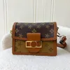 Clutch Dauphine M45958 M45959 Moda luksusowy projektant damski man crossbody klasyczne torby portfelowe hobo zestawy kosmetyczne na ramię oryginalna skóra torebka makijaż