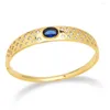 Bangle Flola Chunky Wide Brandles for Women Mopper Golded Cround Crystal Cz Disterry Gistery BRTK03