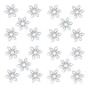 Décorations de noël acrylique flocon de neige arbre de mariage pendentif suspendu pour la maison bricolage fête de vacances Kerst Navidad 2023 #Y