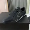 Sapato de verão tênis de lazer masculino designer clássico triângulo moda marca confortável respirável sapatos de luxo homem caminhada ao ar livre sapatos esportivos