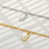 Anklets A-Z Alphabet Letter Anklet For Women Zircon Initial Fashion Foot Jewelry Golden Color Copper Feet Chain Gift Bijoux Femme 202