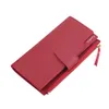 Portefeuilles Livraison Gratuite Bourse De Mode Trois Fois Femme Portefeuille Sac Zipper Long Portefeuille Femmes Pochette Portefeuille Avec Lanière Dropshiping G230308